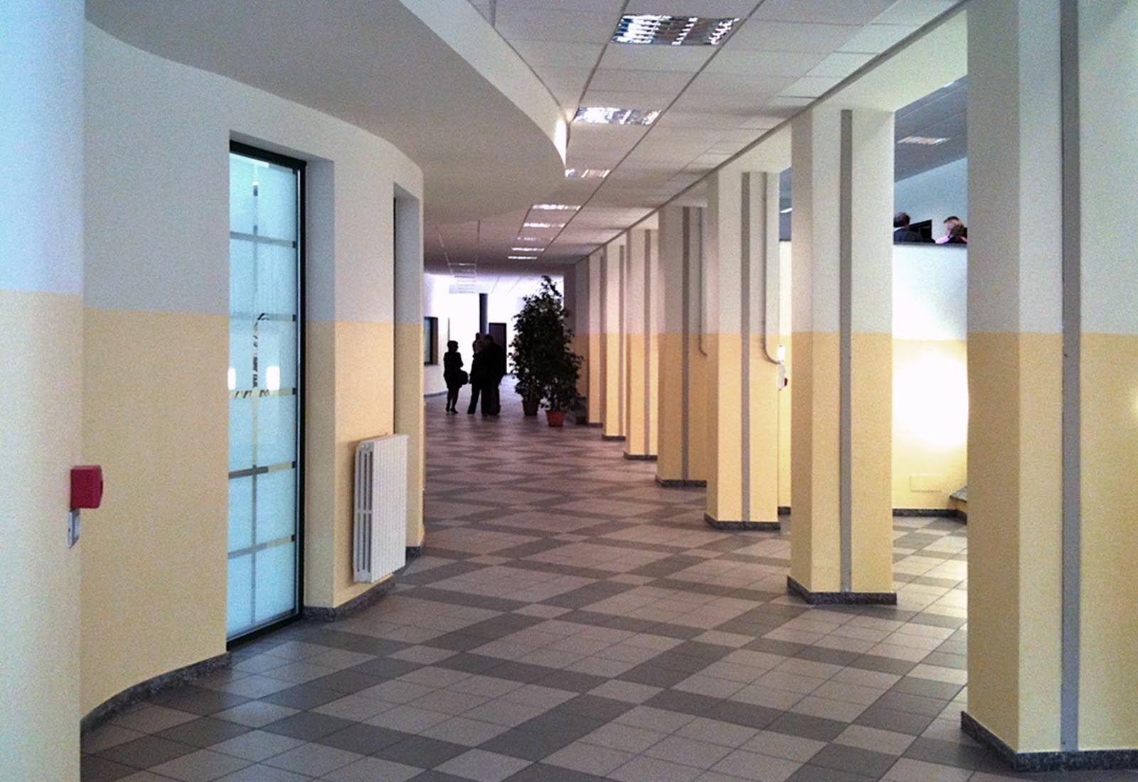 Manzoni school center in Milan - The hall