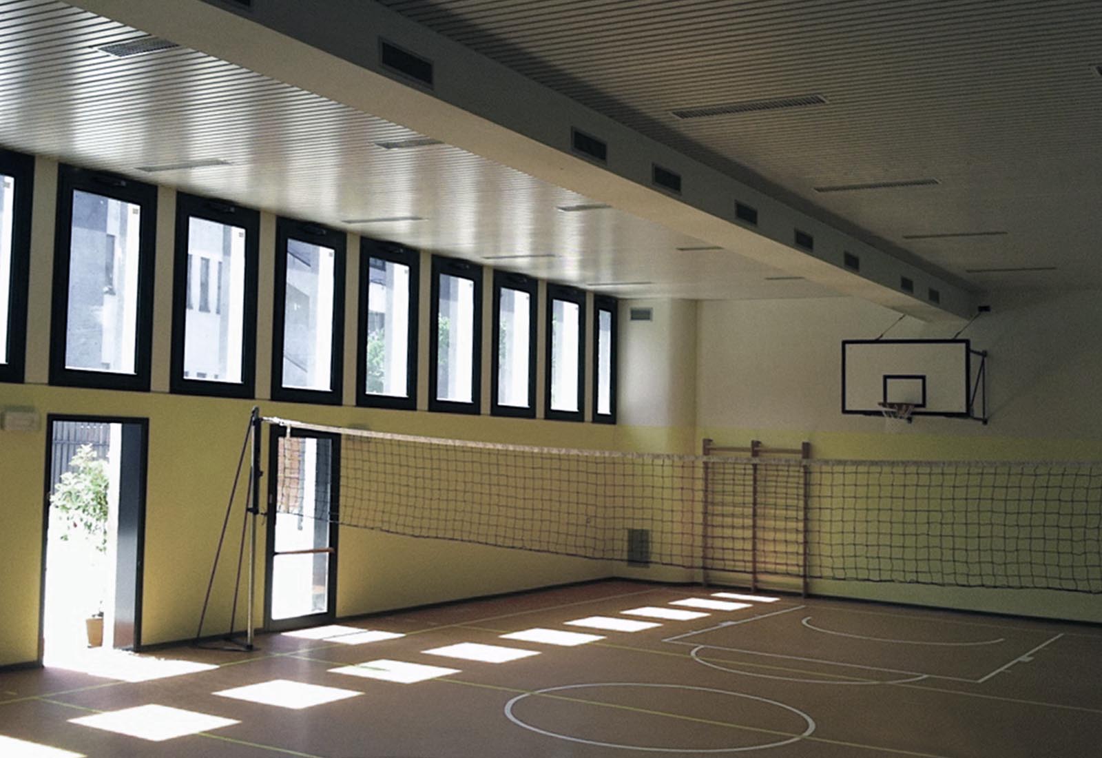 Manzoni school center in Milan - The gym