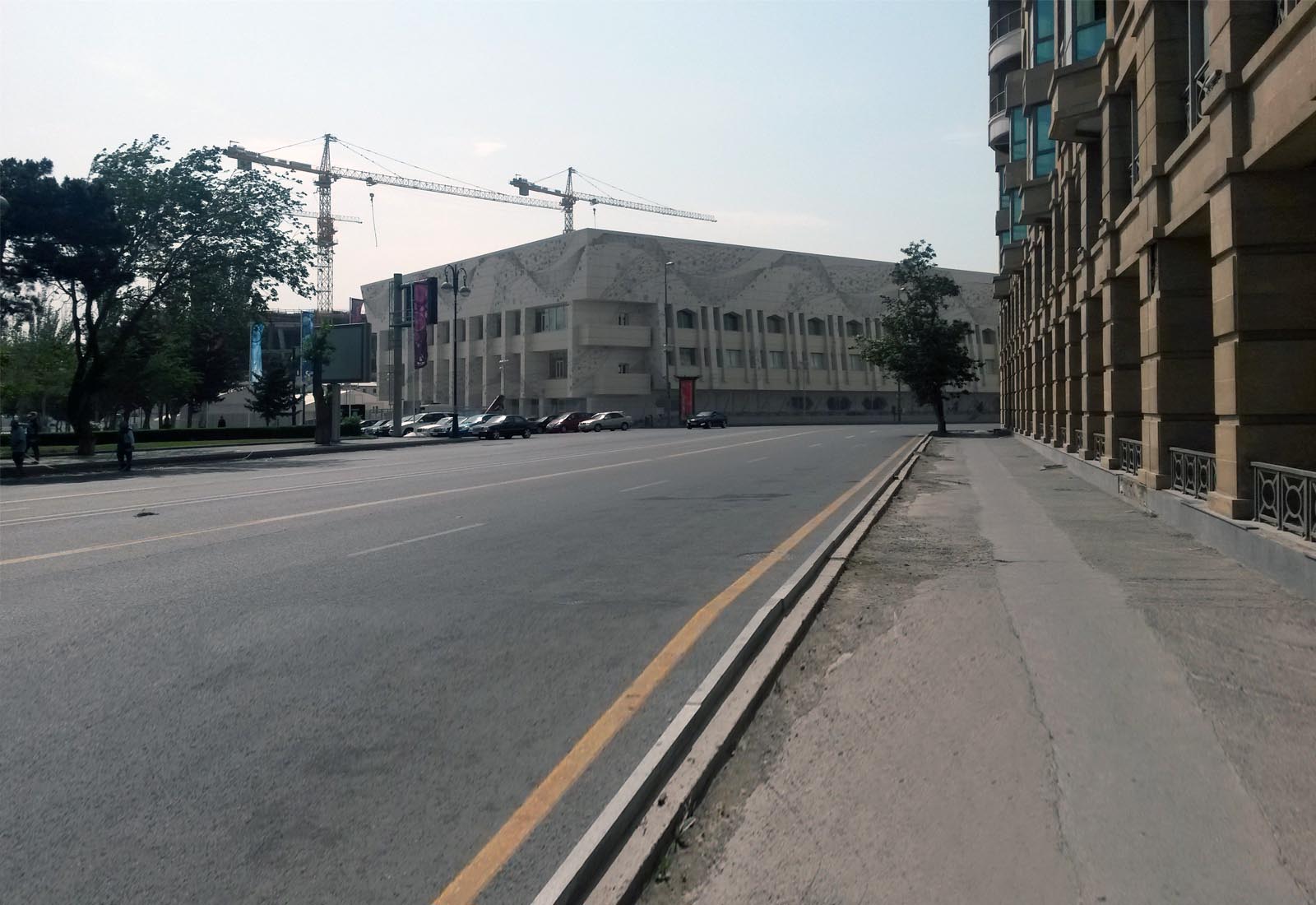 Baku sport hall - View