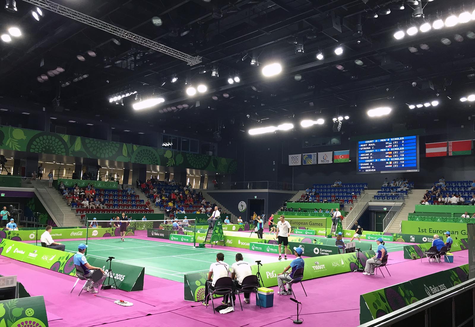 Baku sport hall - First European Games Baku 2015