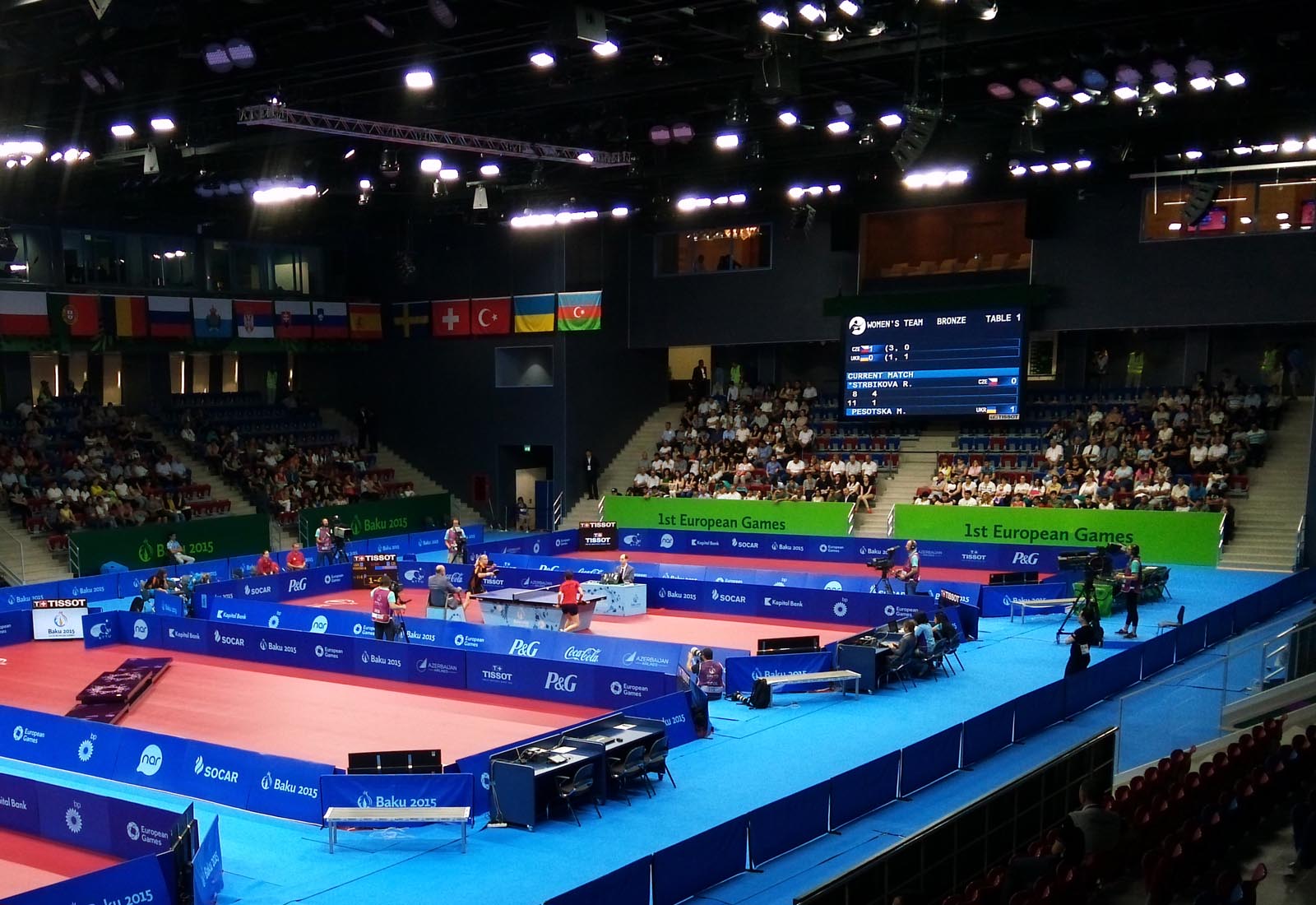 Baku sport hall - First European Games Baku 2015