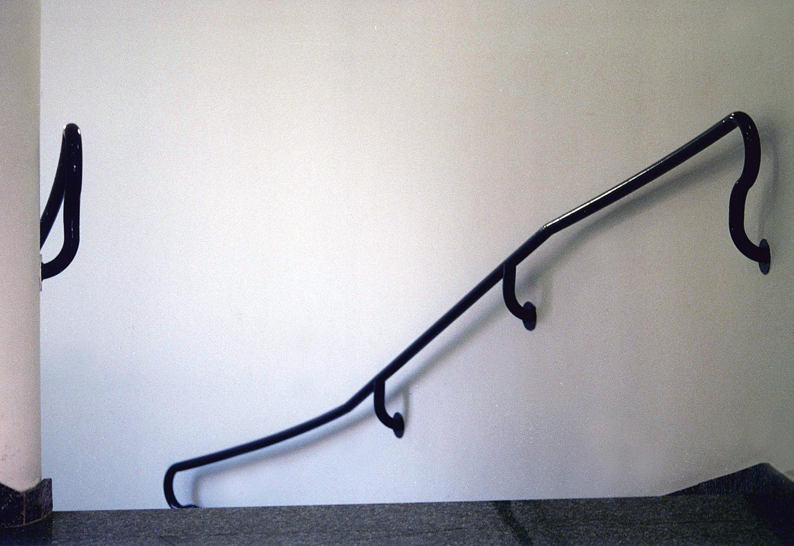Building 25 Politecnico di Milano - The handrail of the main staircase