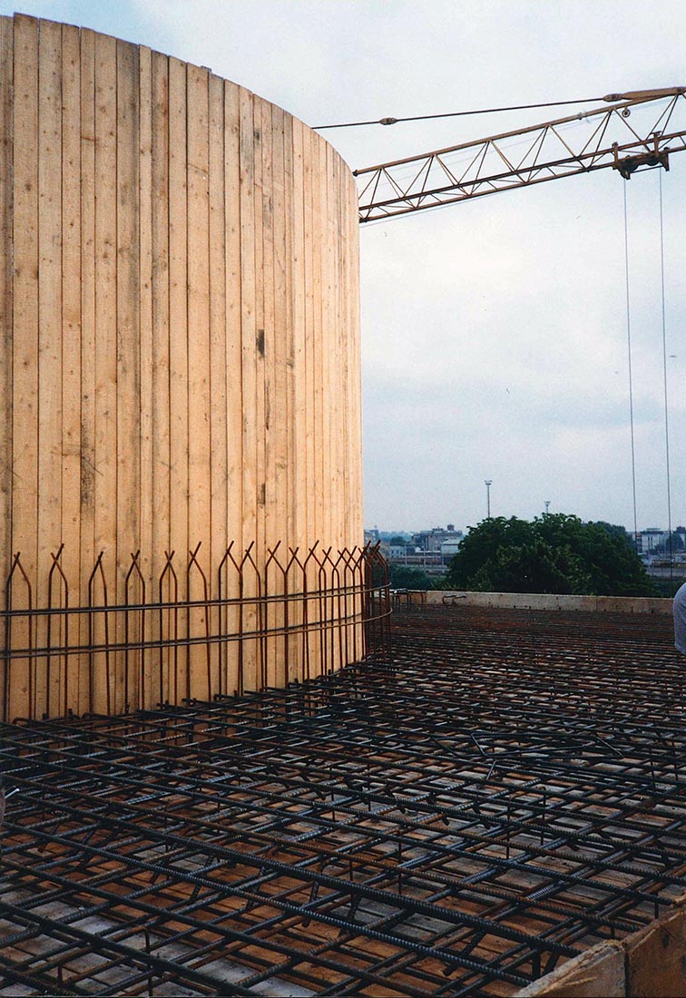 Edificio 25 Politecnico di Milano - Armatura solaio di copertura