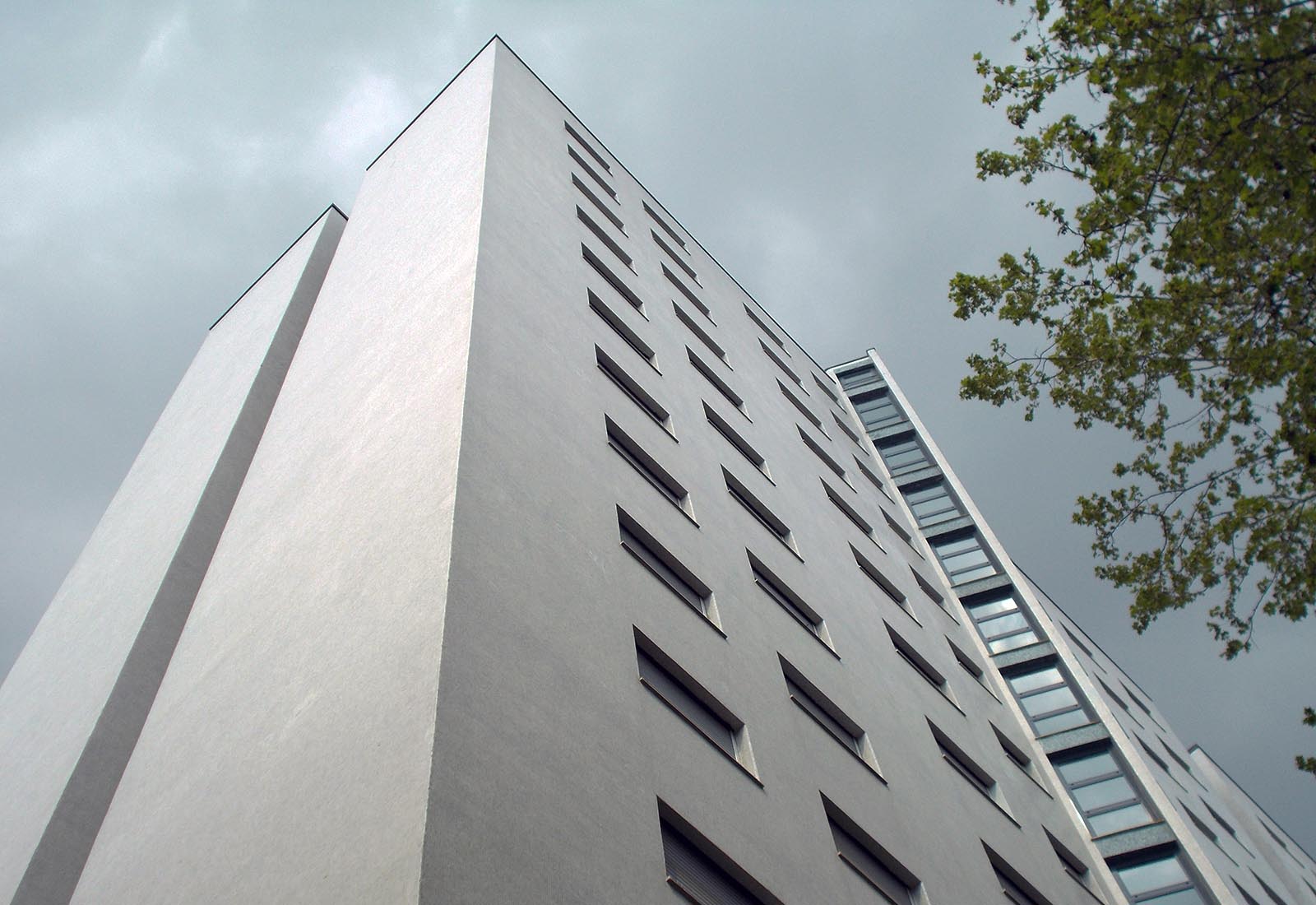 University residence in Corridoni street Milan - View of the tower B