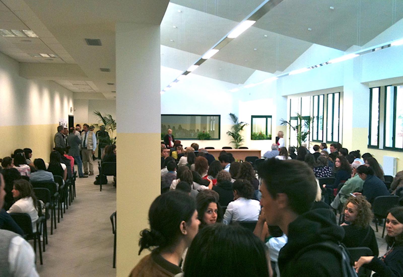 Manzoni school center in Milan - The great hall