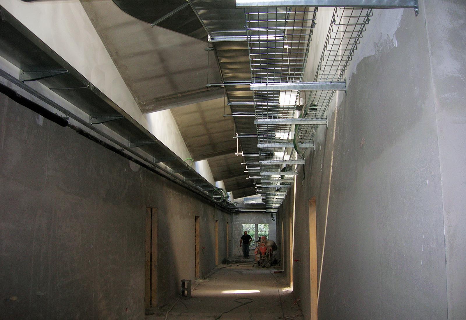 Manzoni school center in Milan - Air conditioning system