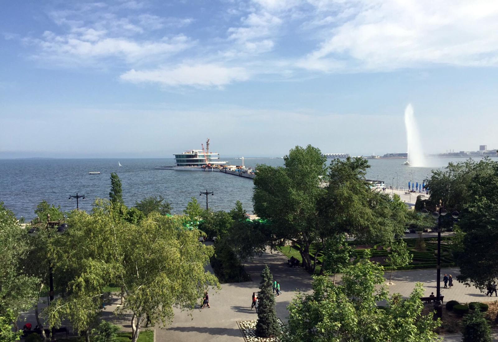 Sadko Baku - View from the boulevard