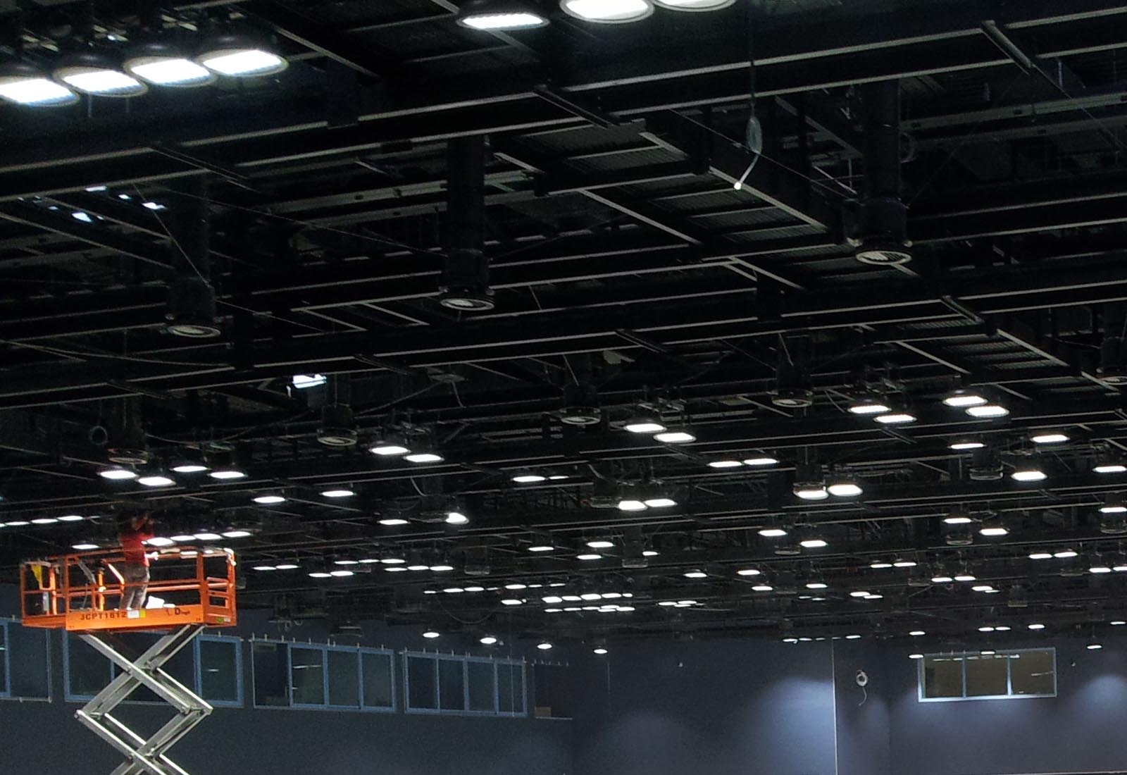 Baku sport hall - Ceiling systems