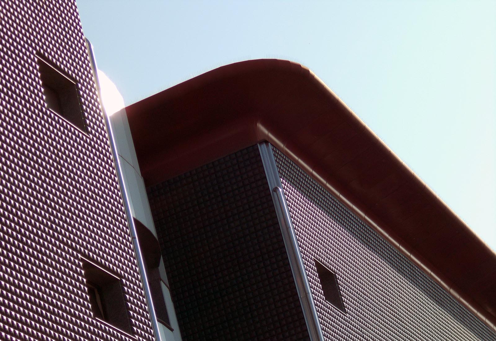 Building 22 Politecnico di Milano - Detail of the south facade