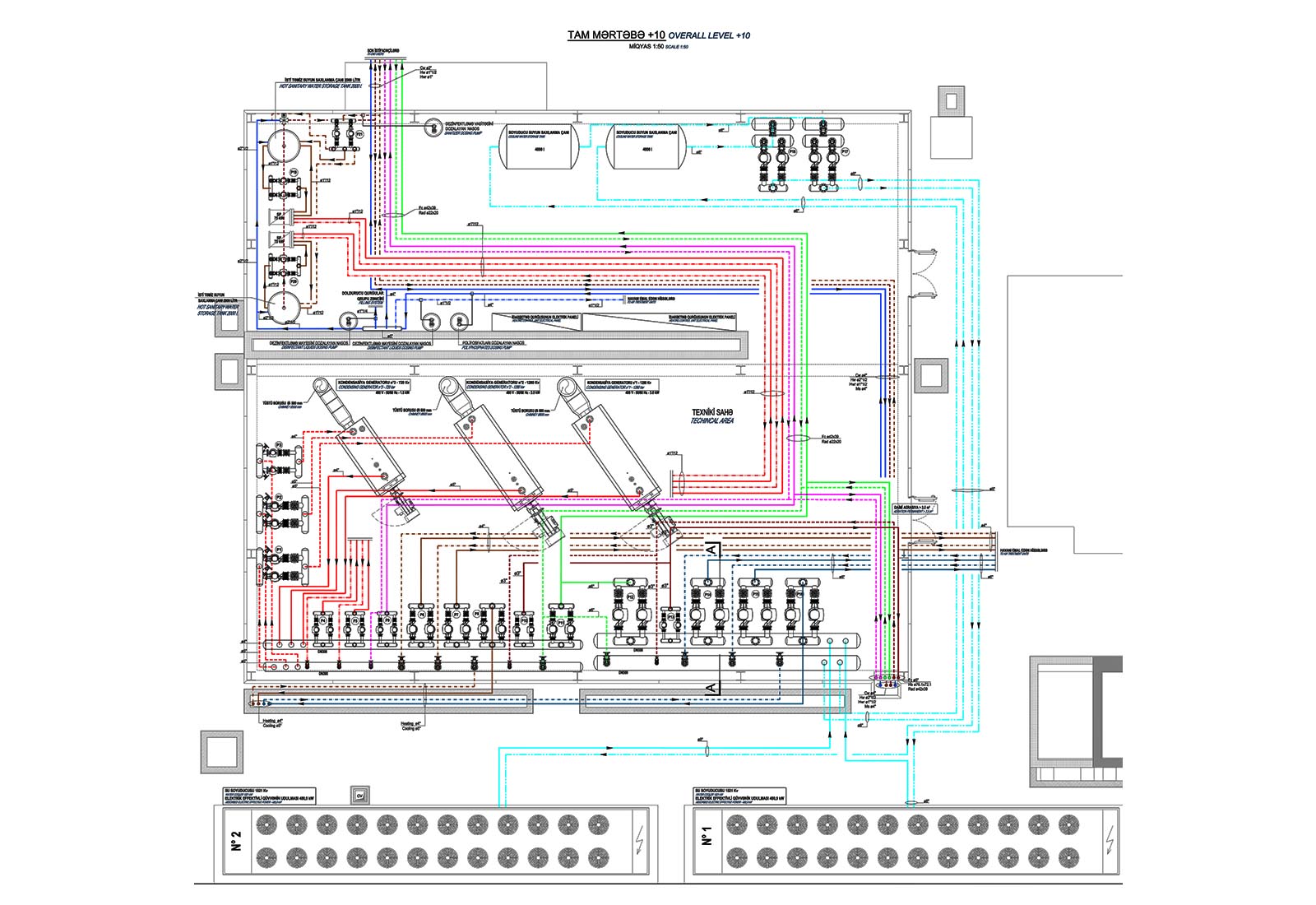 Baku Opera and Ballet Theatre - Plantroom plan