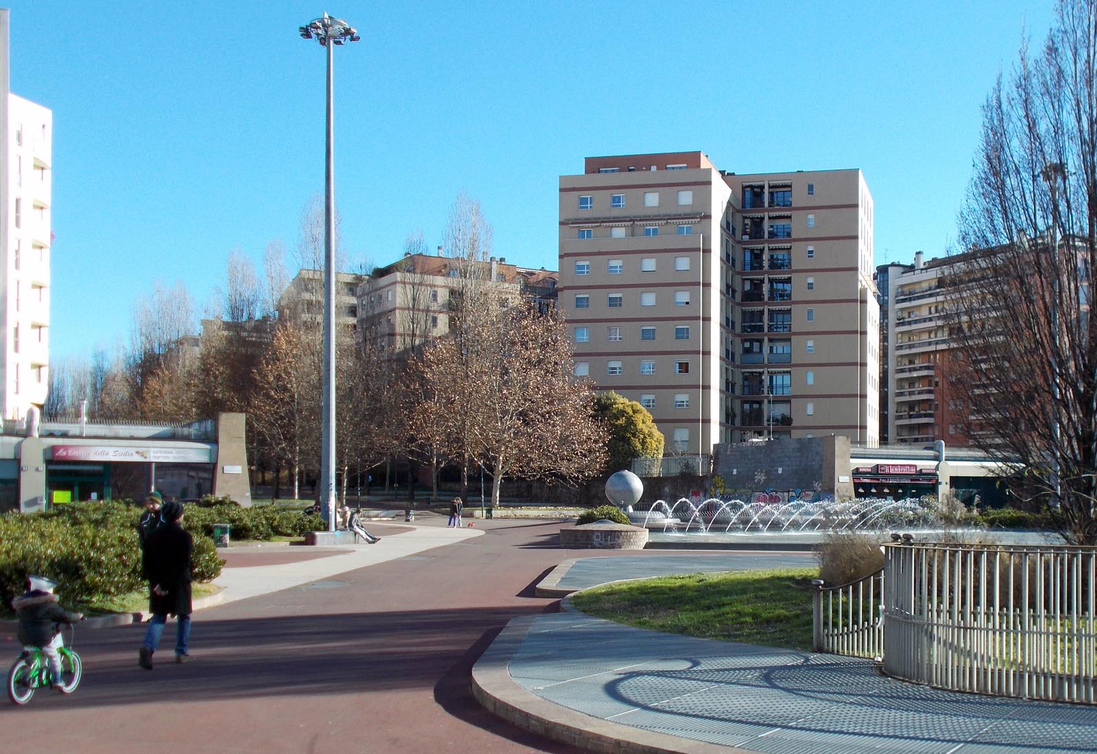 Piazza Vigili del fuoco - Vista