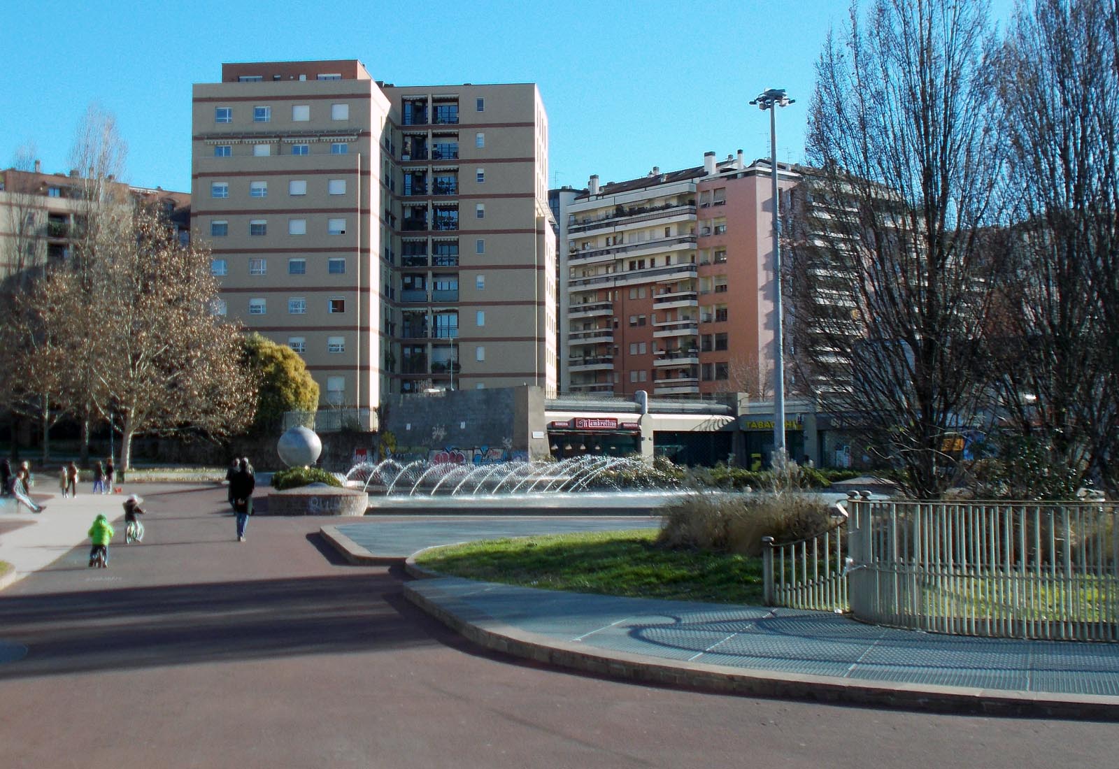 Piazza Vigili del fuoco - Vista