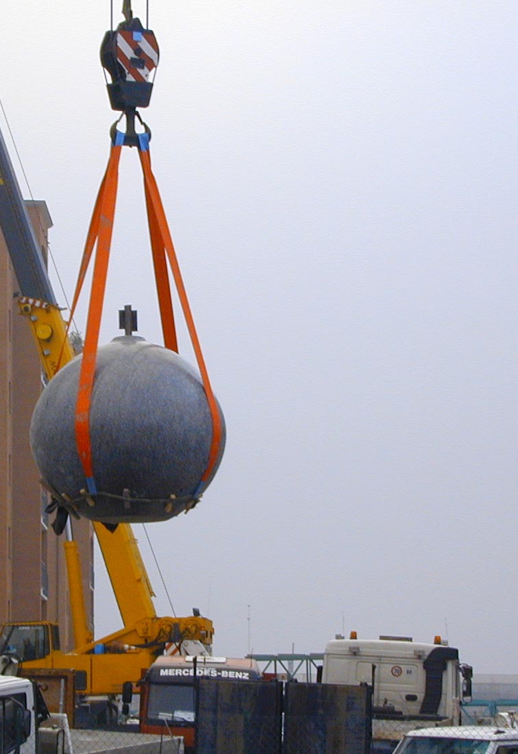 Piazza Vigili del fuoco - Il cantiere della fontana