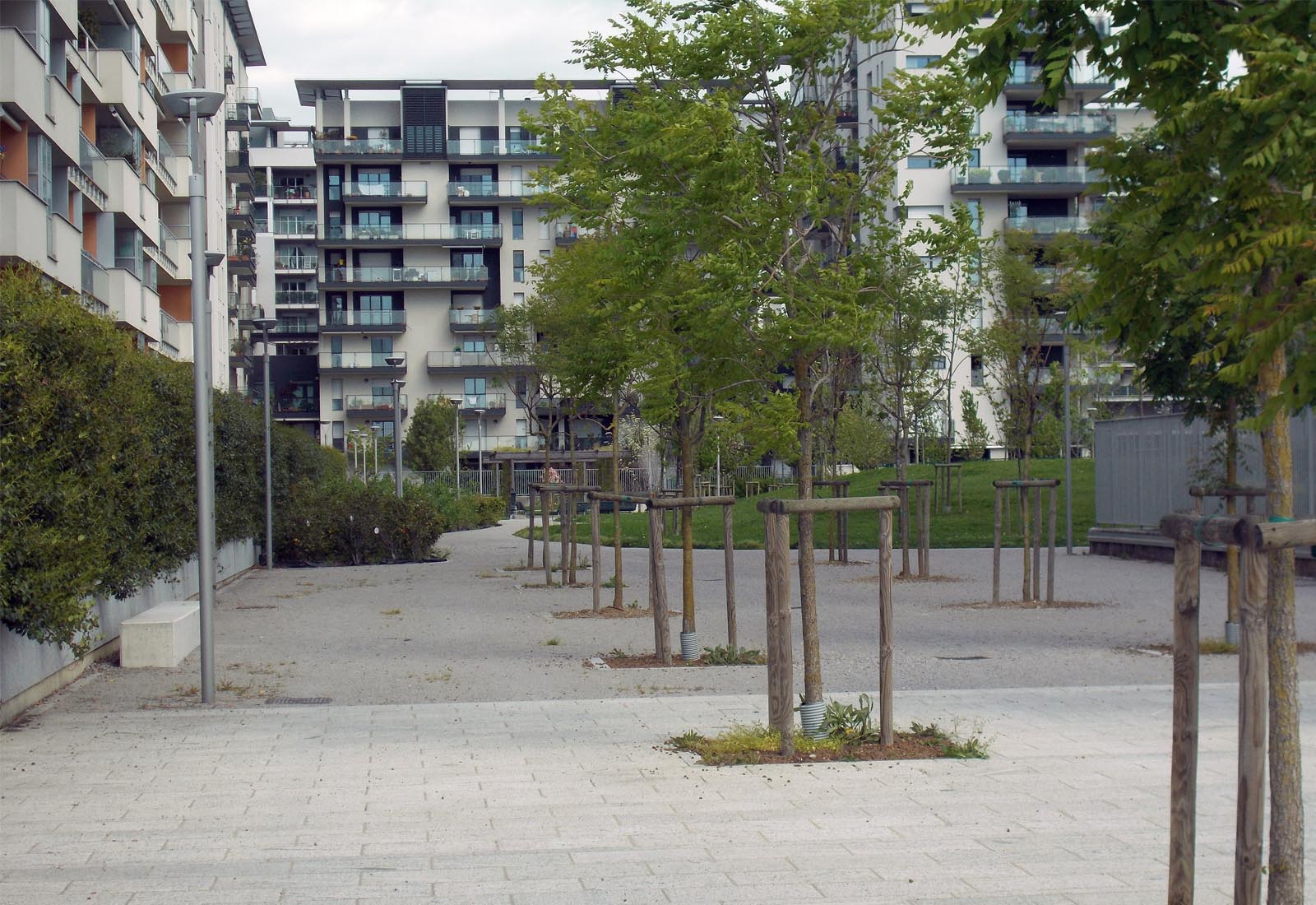 Adriano Park - Entrance from the south