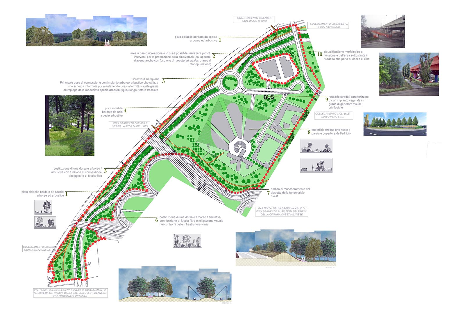 PII Pantanedo Time Town a Rho - Il progetto ambientale