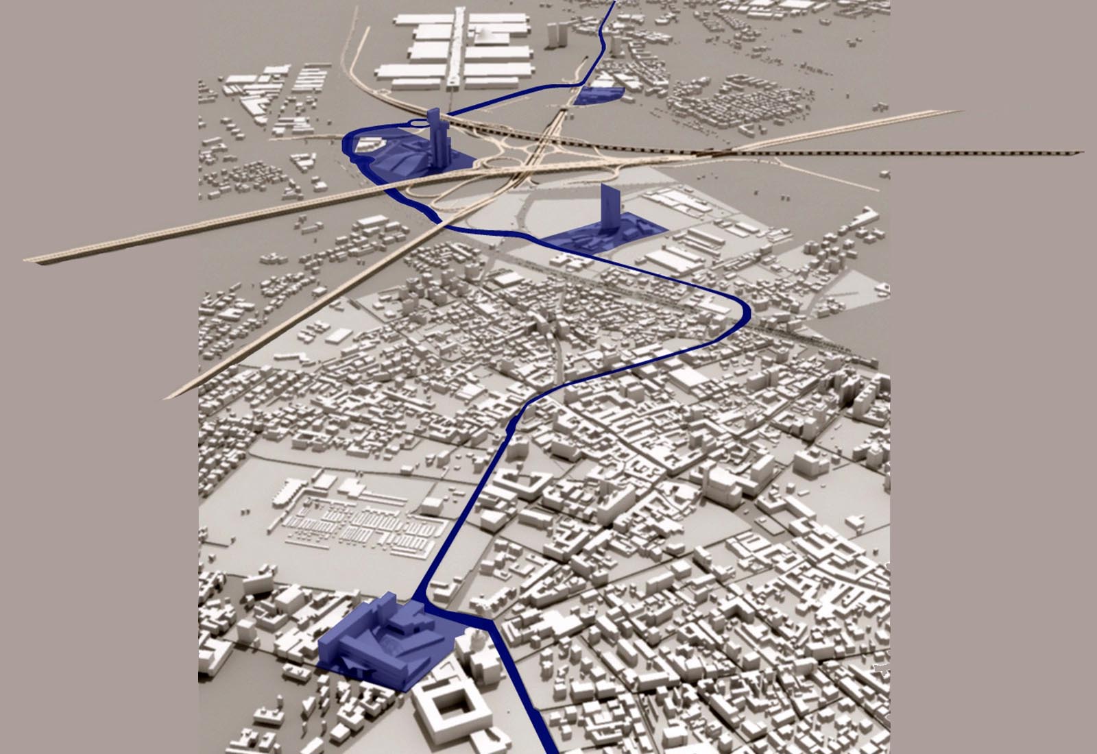 Pantanedo Cerchiate district - The Rho Sempione axis