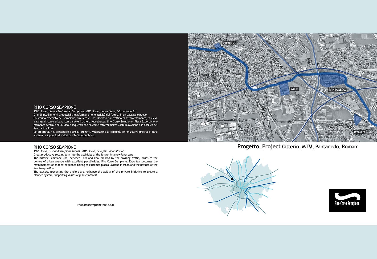 Pantanedo Cerchiate district - The Rho Corso Sempione initiative