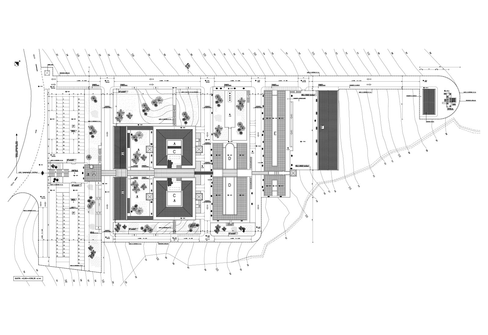 Faculty of Veterinary in Camerino - General project plan