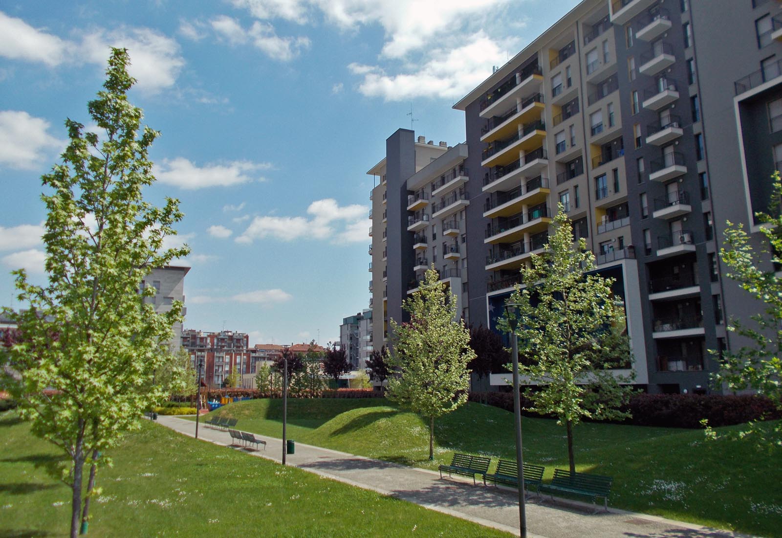 Villaggio cooperativo Scarsellini - Vista