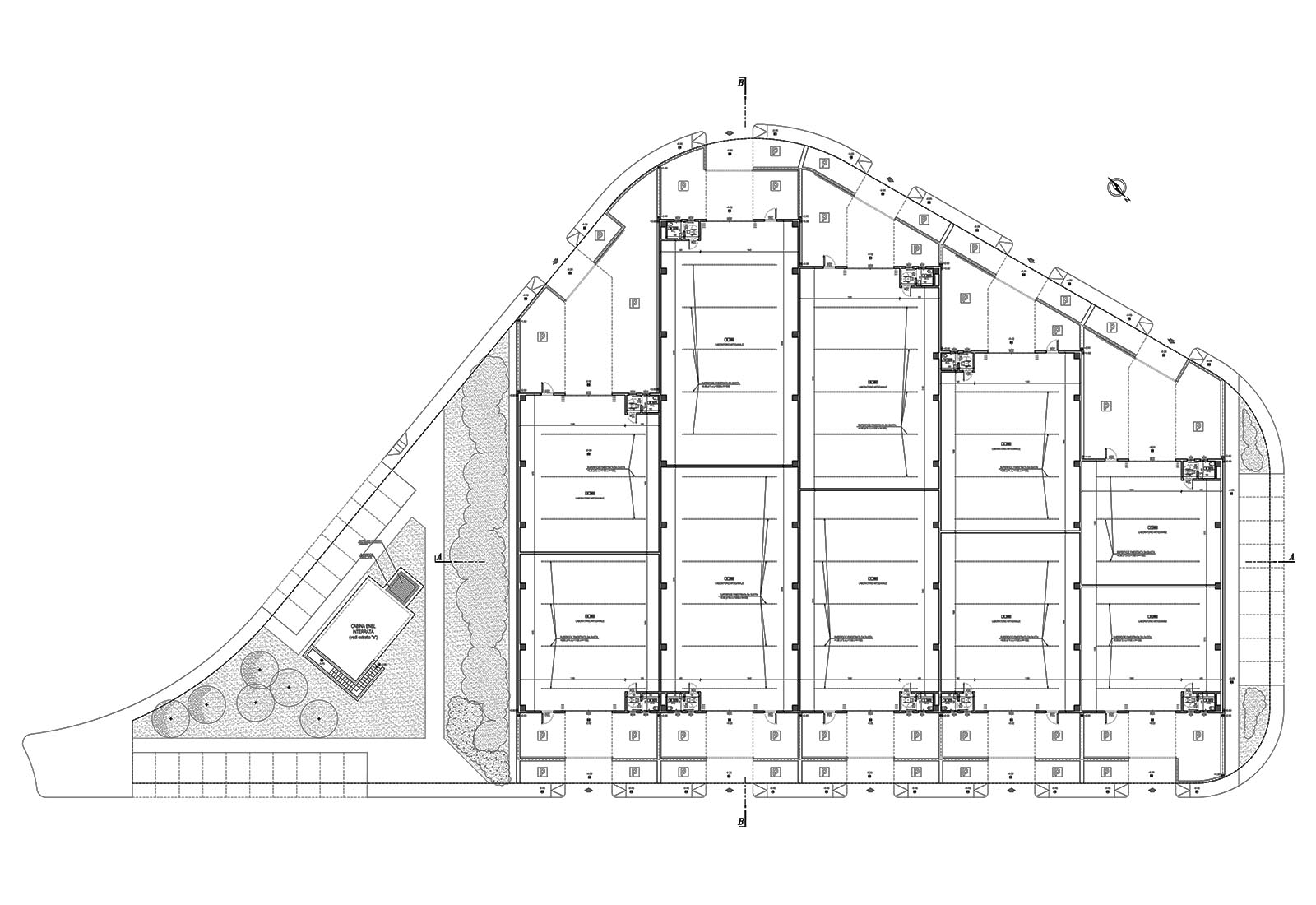 Crafts buildings in Macherio - Second block plant