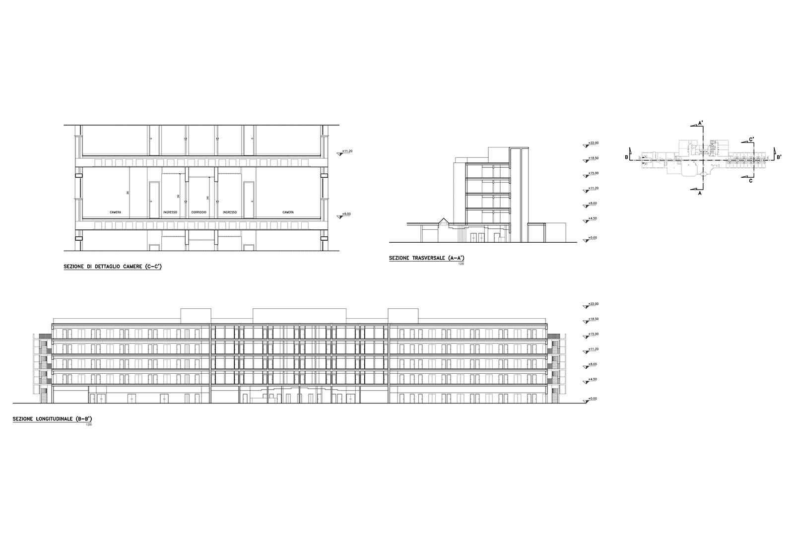 Hotel in Fiumicino - Sections