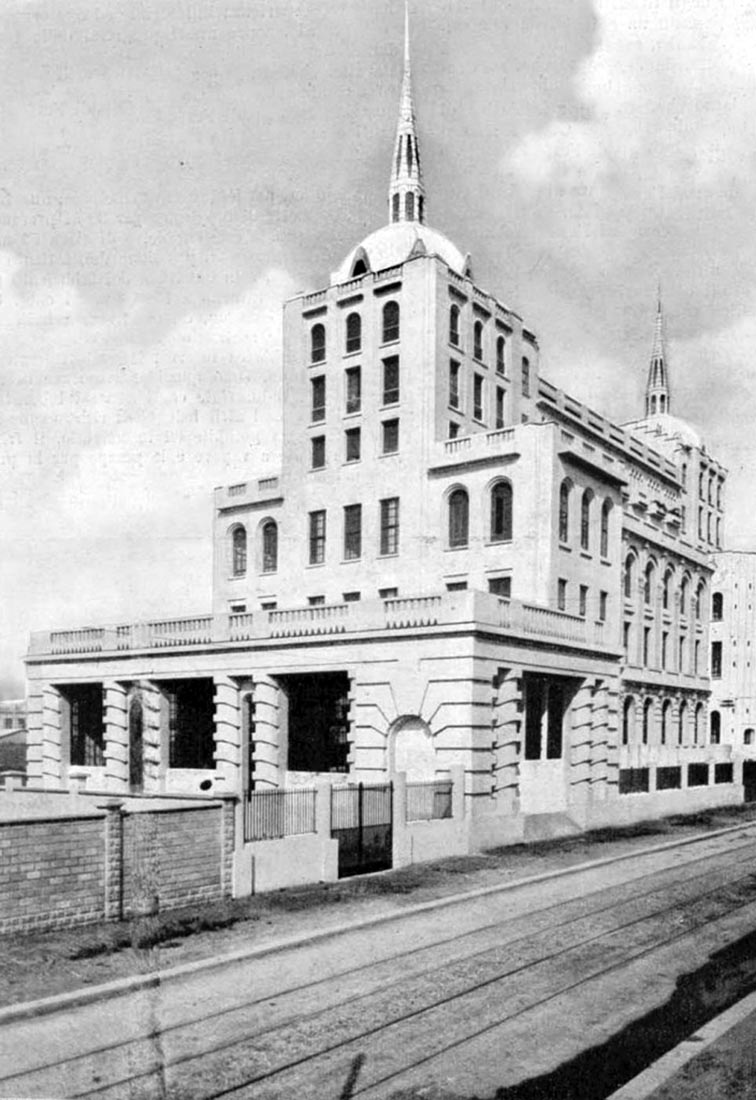 Photonics laboratories Politecnico di Milano - The building after the construction