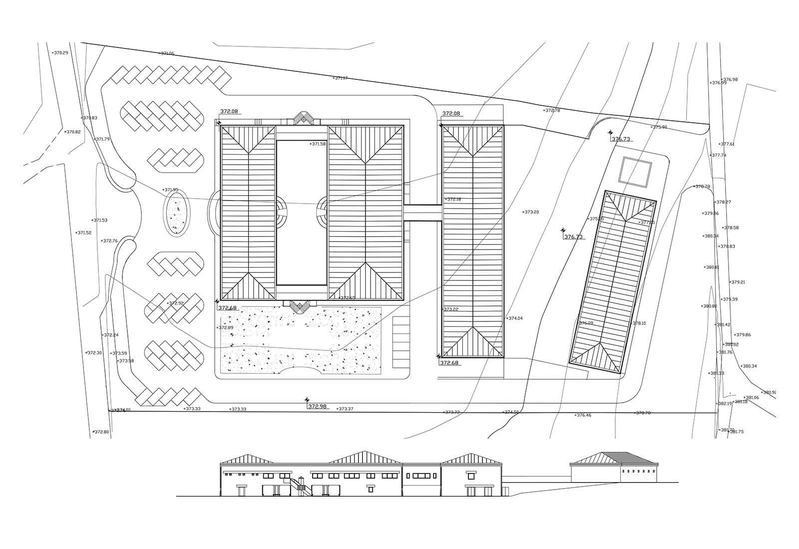 Faculty of Veterinary in Matelica - General project plan