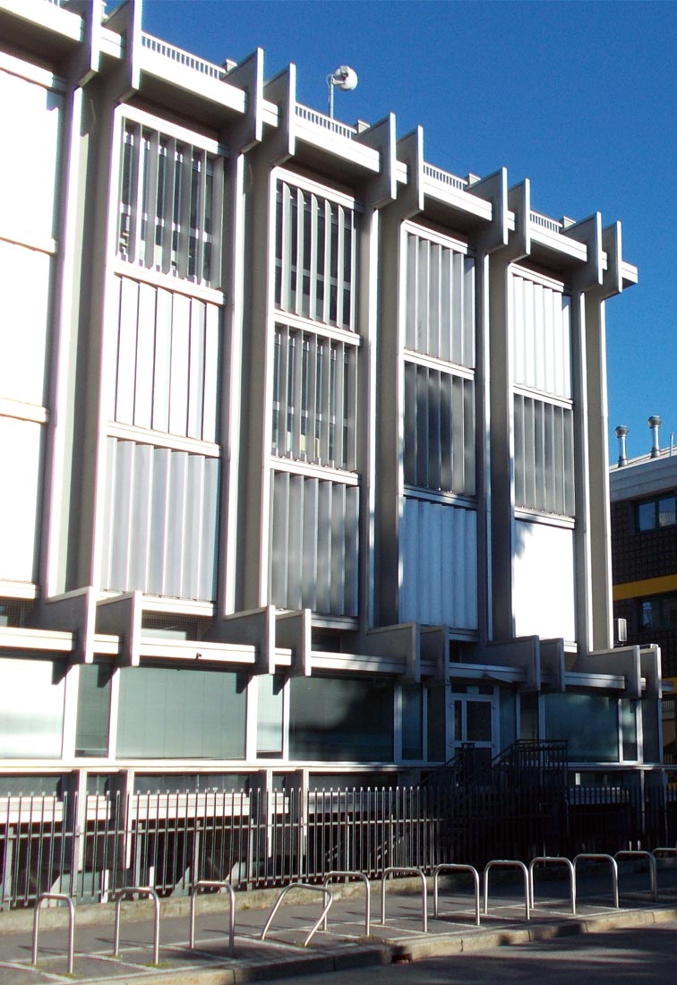 Building 24 Politecnico di Milano - View of the South facade