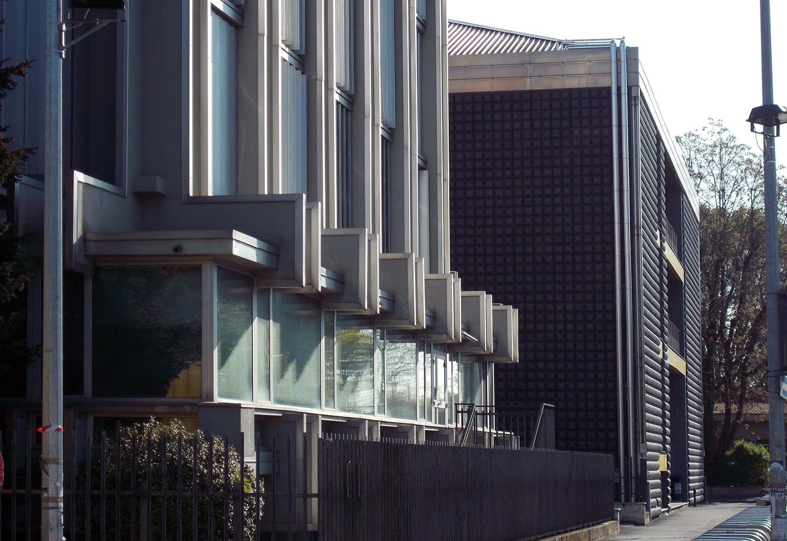 Building 24 Politecnico di Milano - View of the South facade