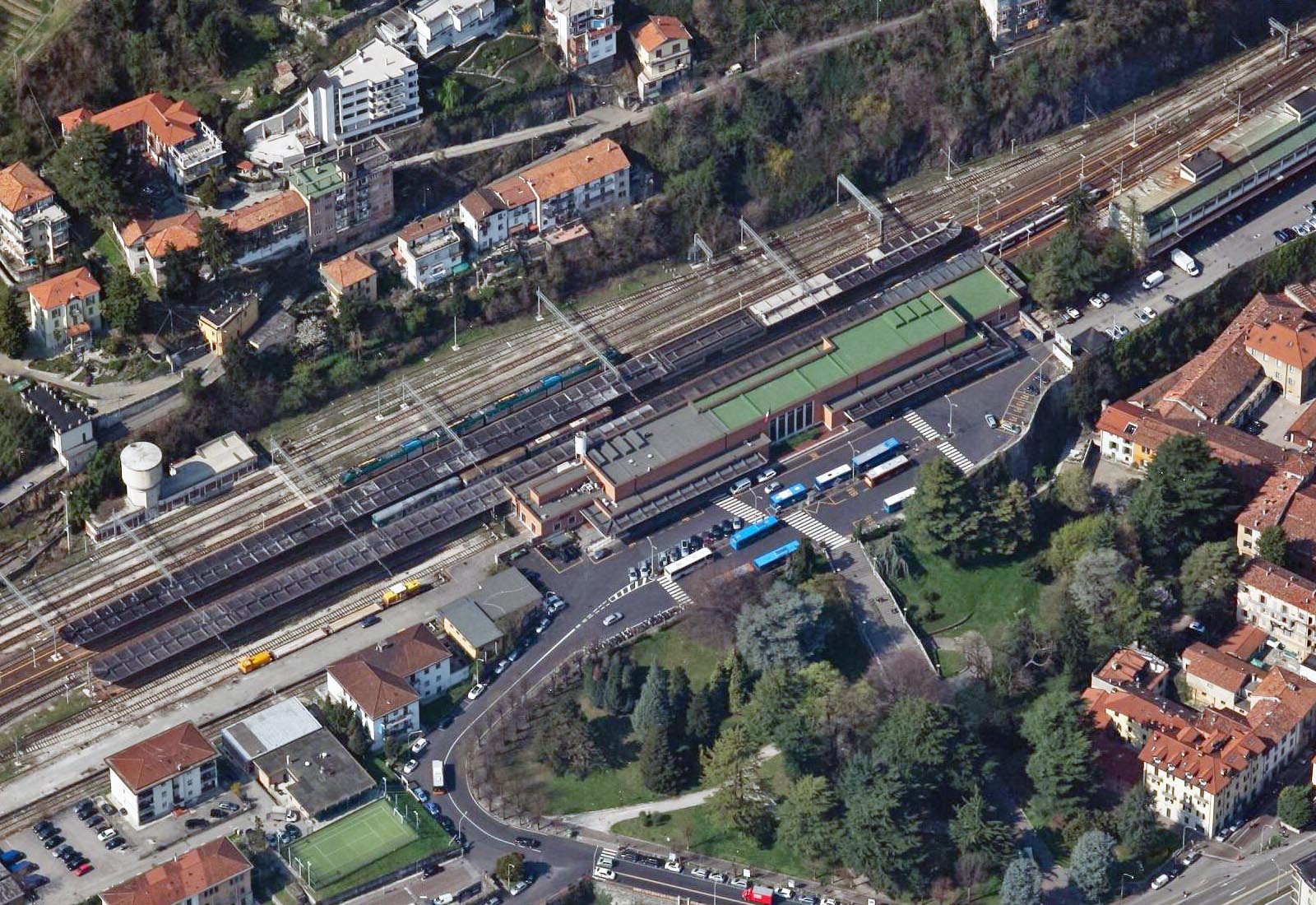 Extinguishing systems of railway stations - The Como railway station