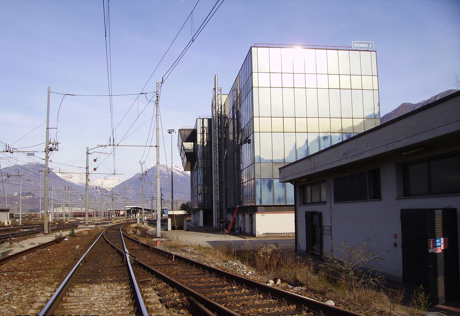 Extinguishing systems of railway stations - The Domo II railway station