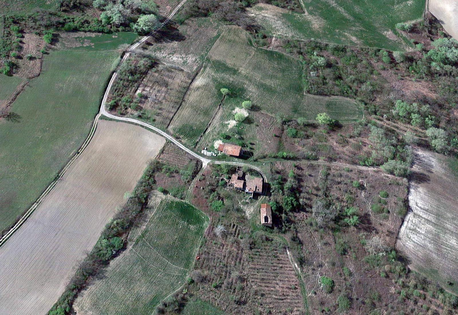 Borgo Cascinassa a Pozzol Groppo - Vista aerea