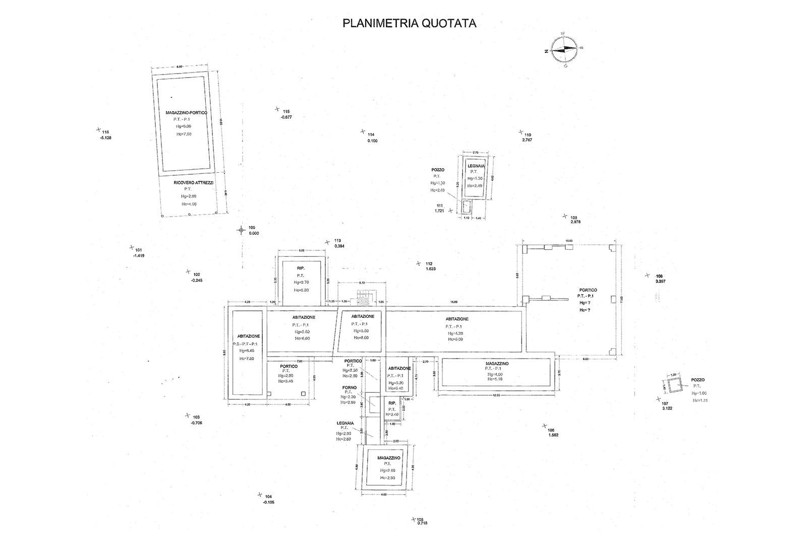 Borgo Cascinassa a Pozzol Groppo - Rilievo edificato