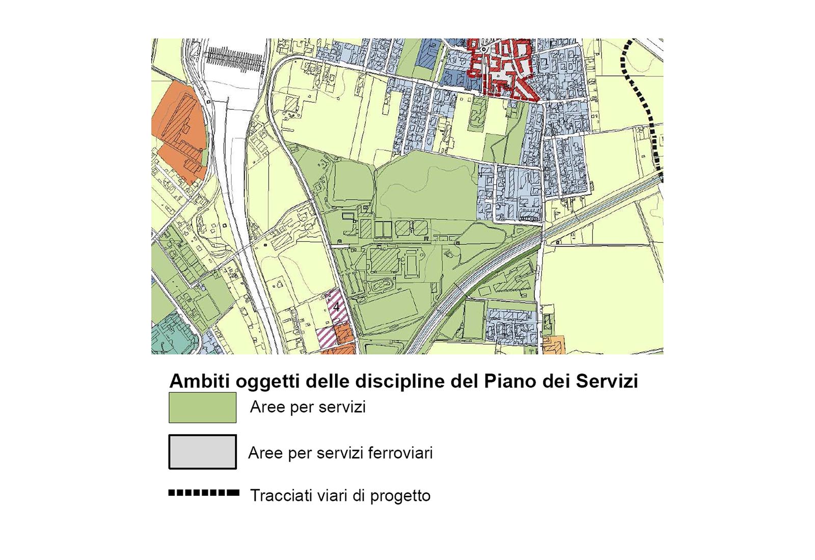 Perequazione urbanistica a Rho - Ambiti piano dei servizi