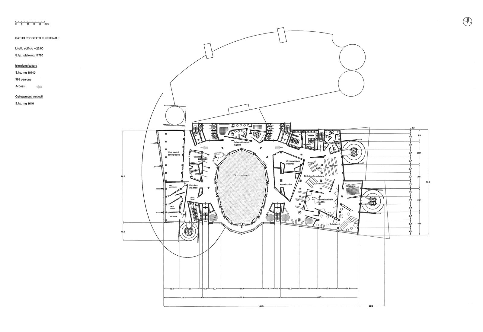 Leisure center in Rho - Fifth floor plan