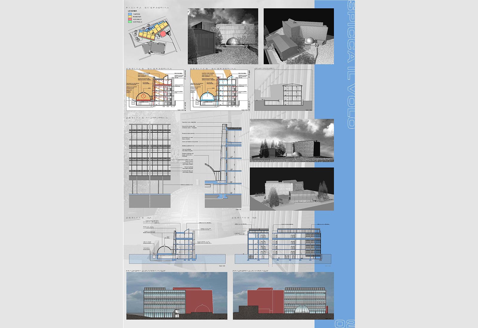 Nursery school in Bareggio - Drawing no. 2 of the contest