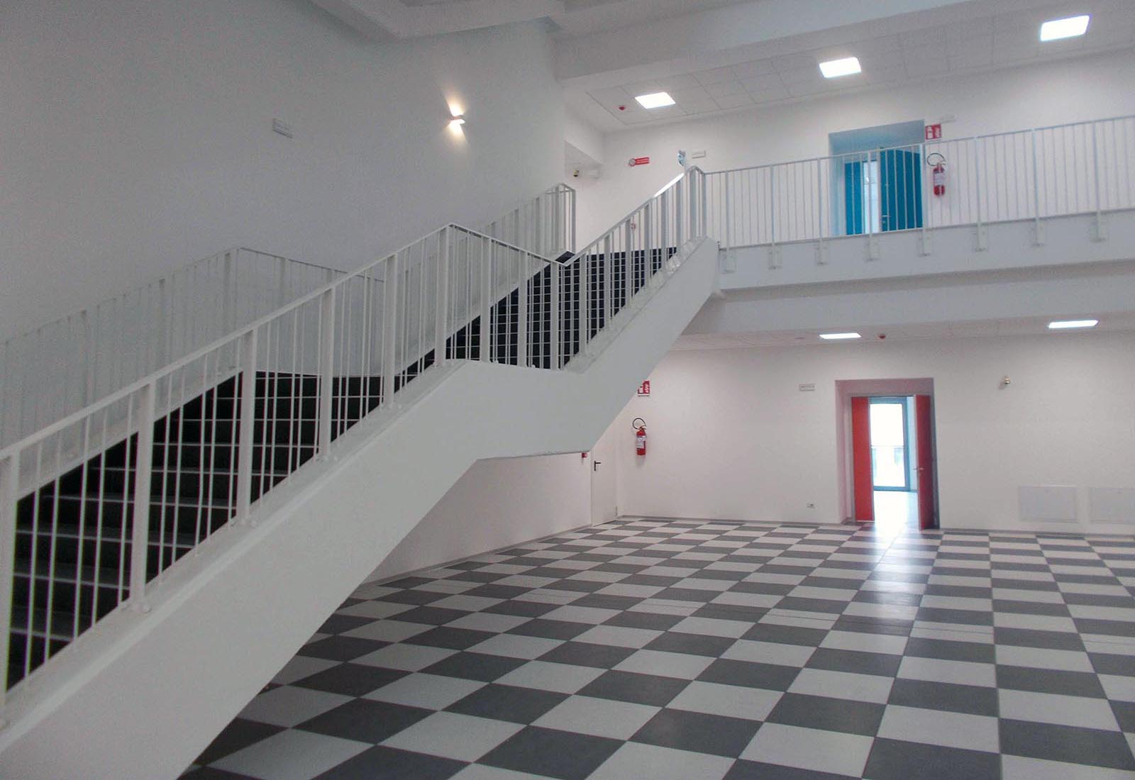 Primary school in Gravedona - The hall