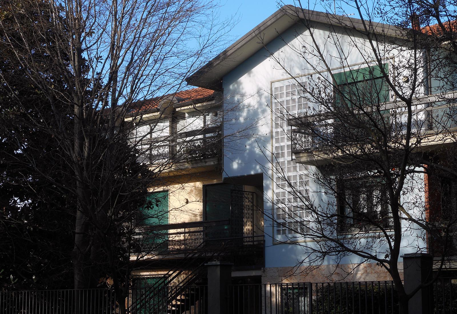 House extension in Giovanni XXIII street in Nerviano - View