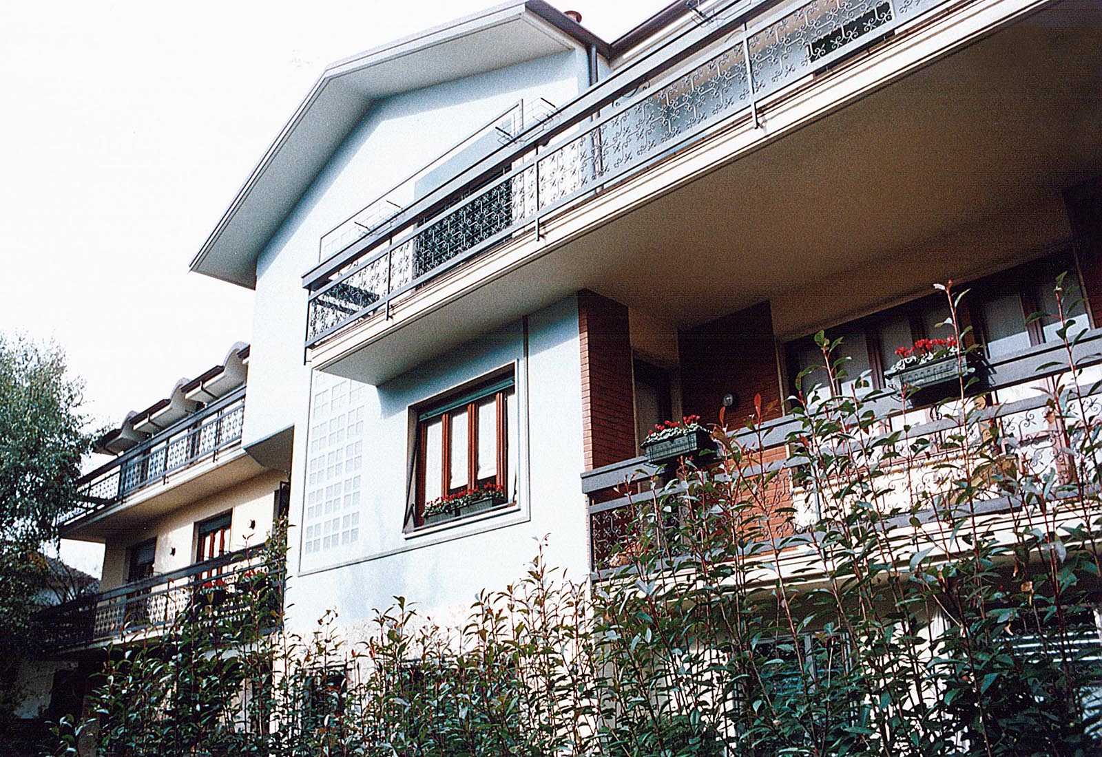 House extension in Giovanni XXIII street in Nerviano - View