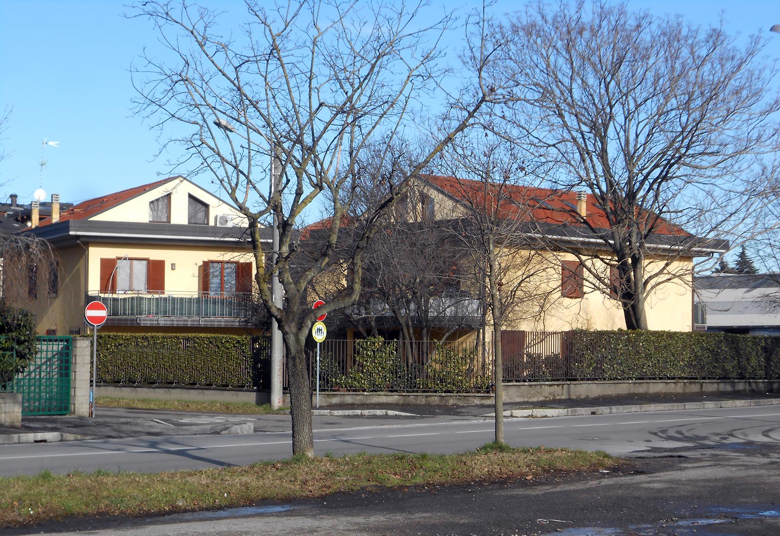 Edifici residenziali a Nerviano in via Giovanni XXIII - Vista