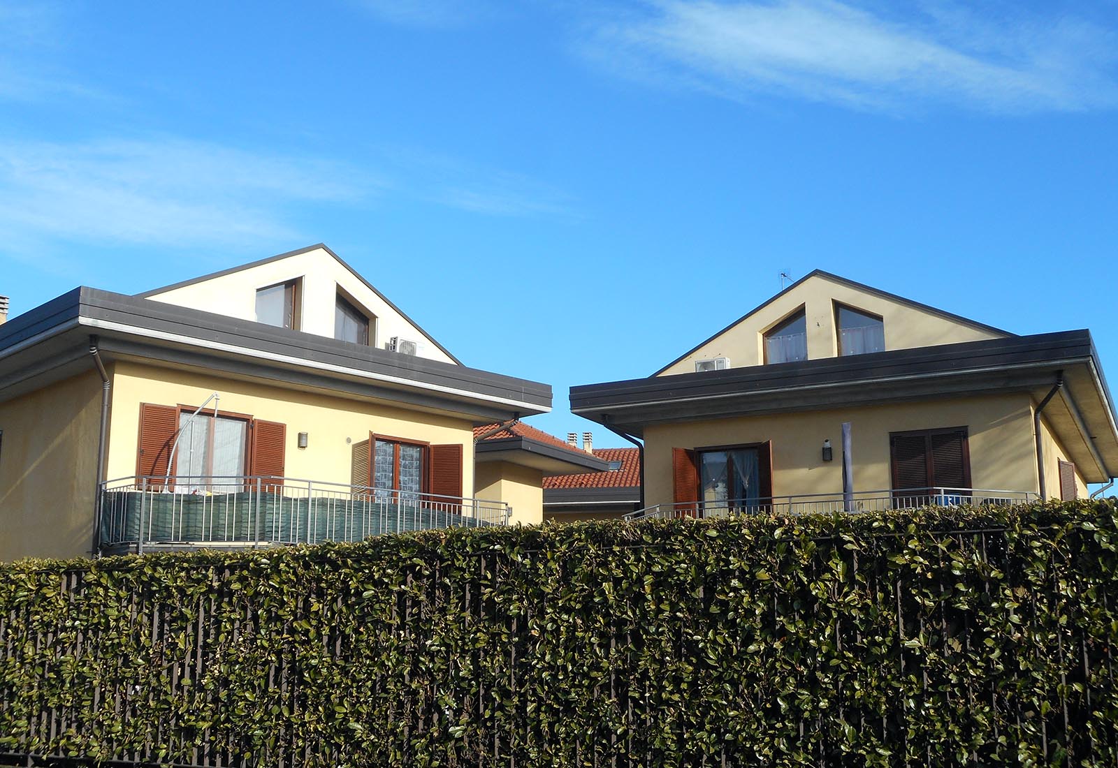 Residential building in Nerviano - View