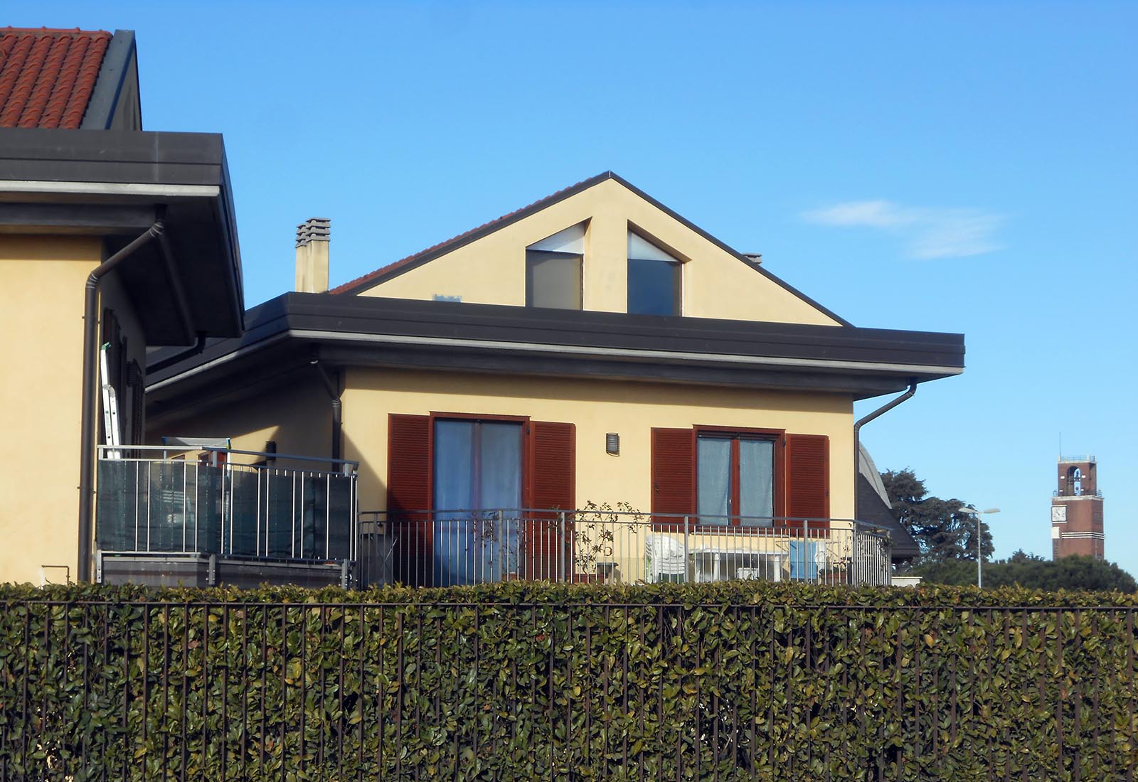 Residential building in Nerviano - View