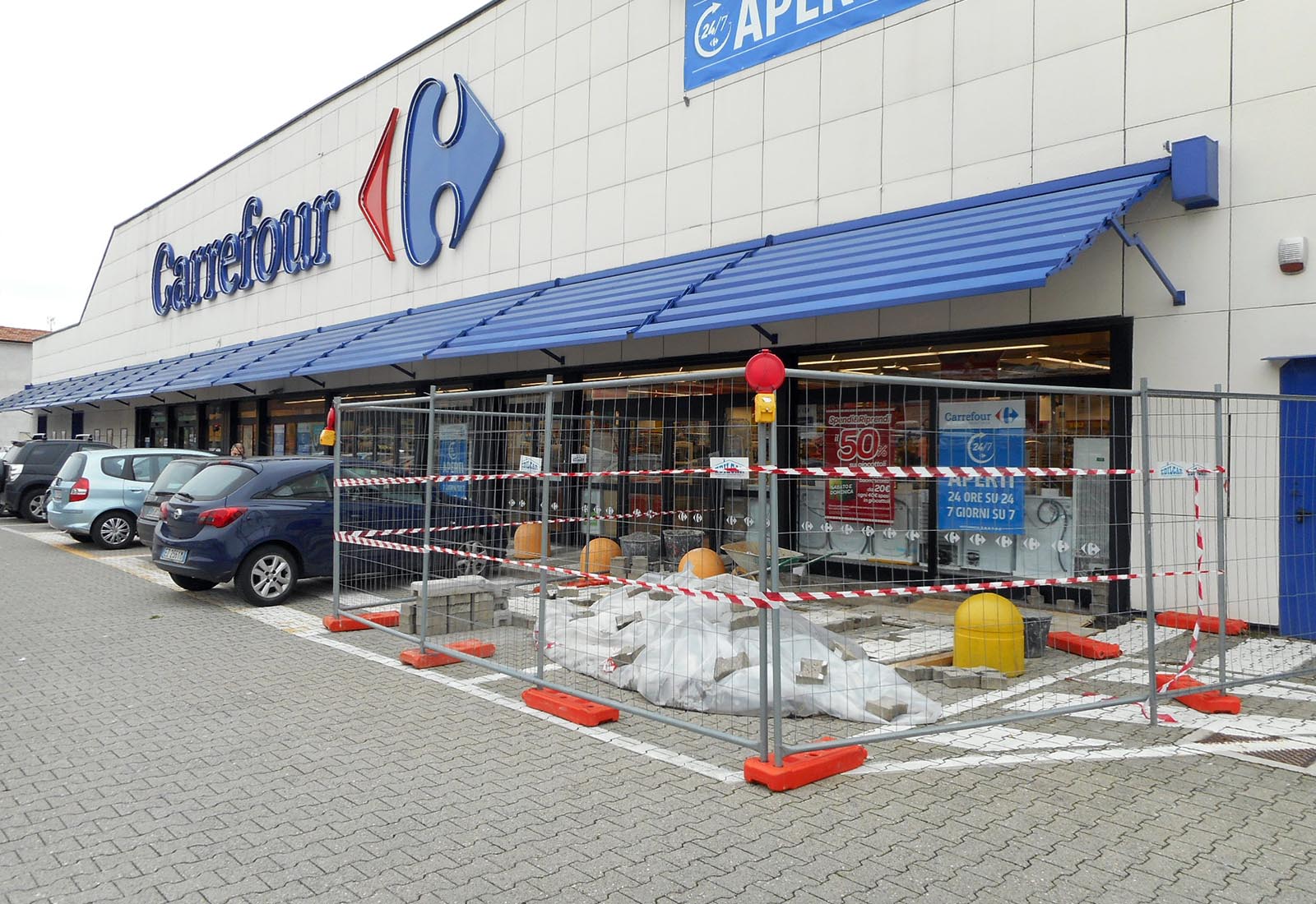 Carrefour Tavernerio - Area di intervento