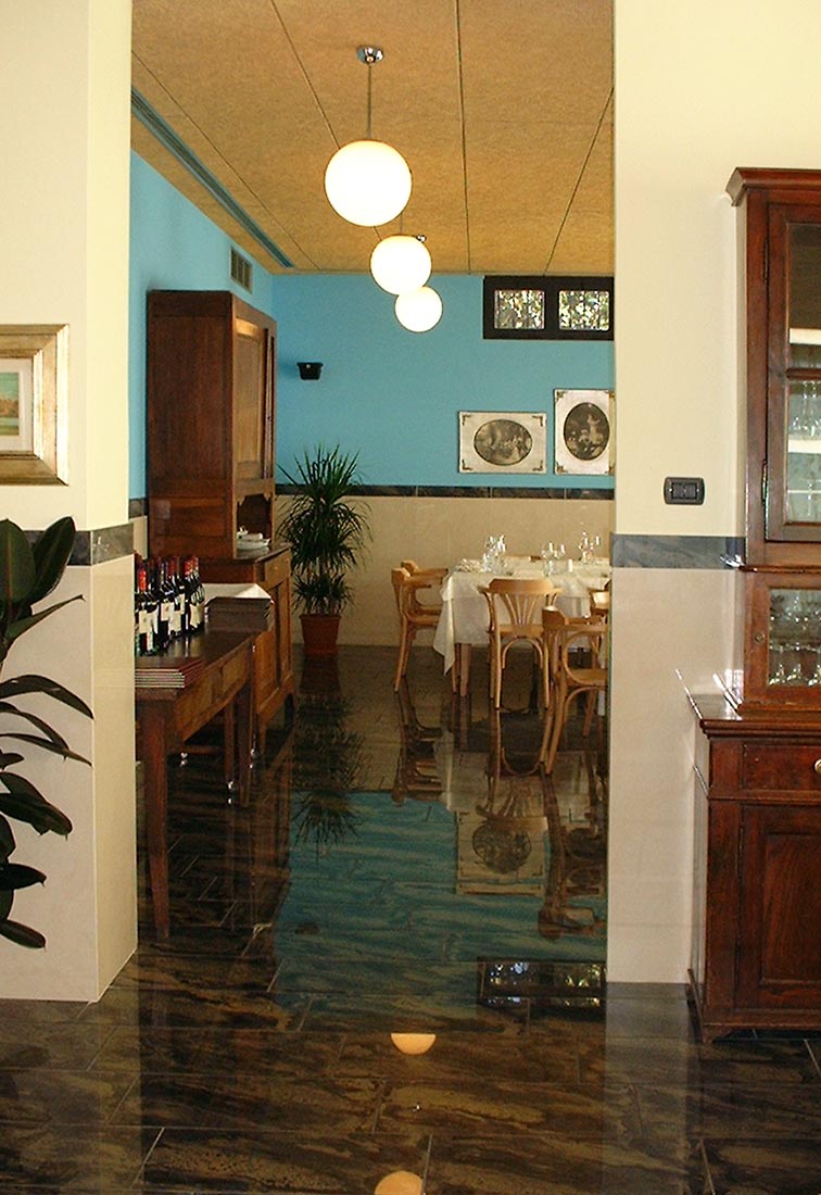 Ristorante Campo delle stelle a Vanzago - La sala