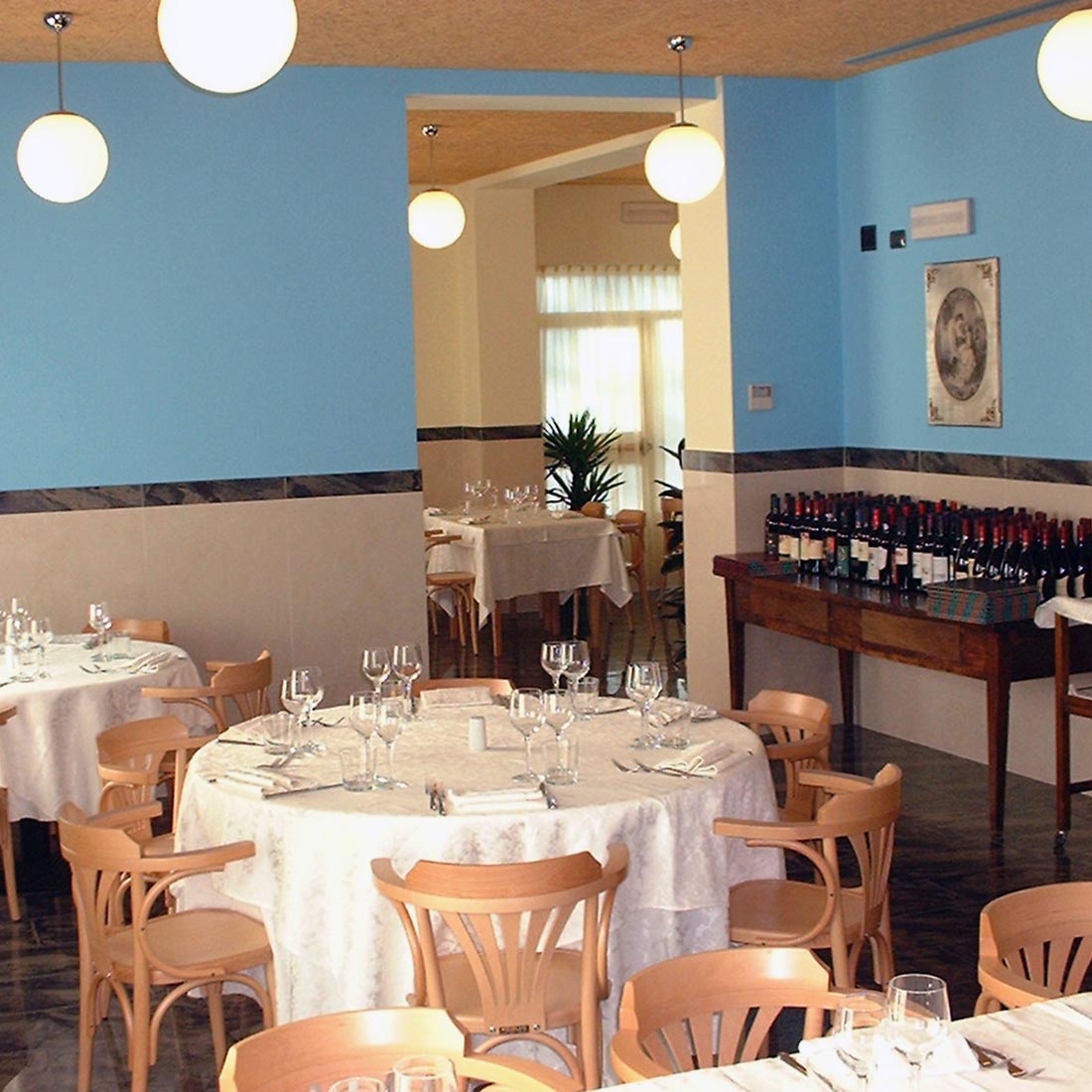 Ristorante Campo delle stelle a Vanzago - La sala