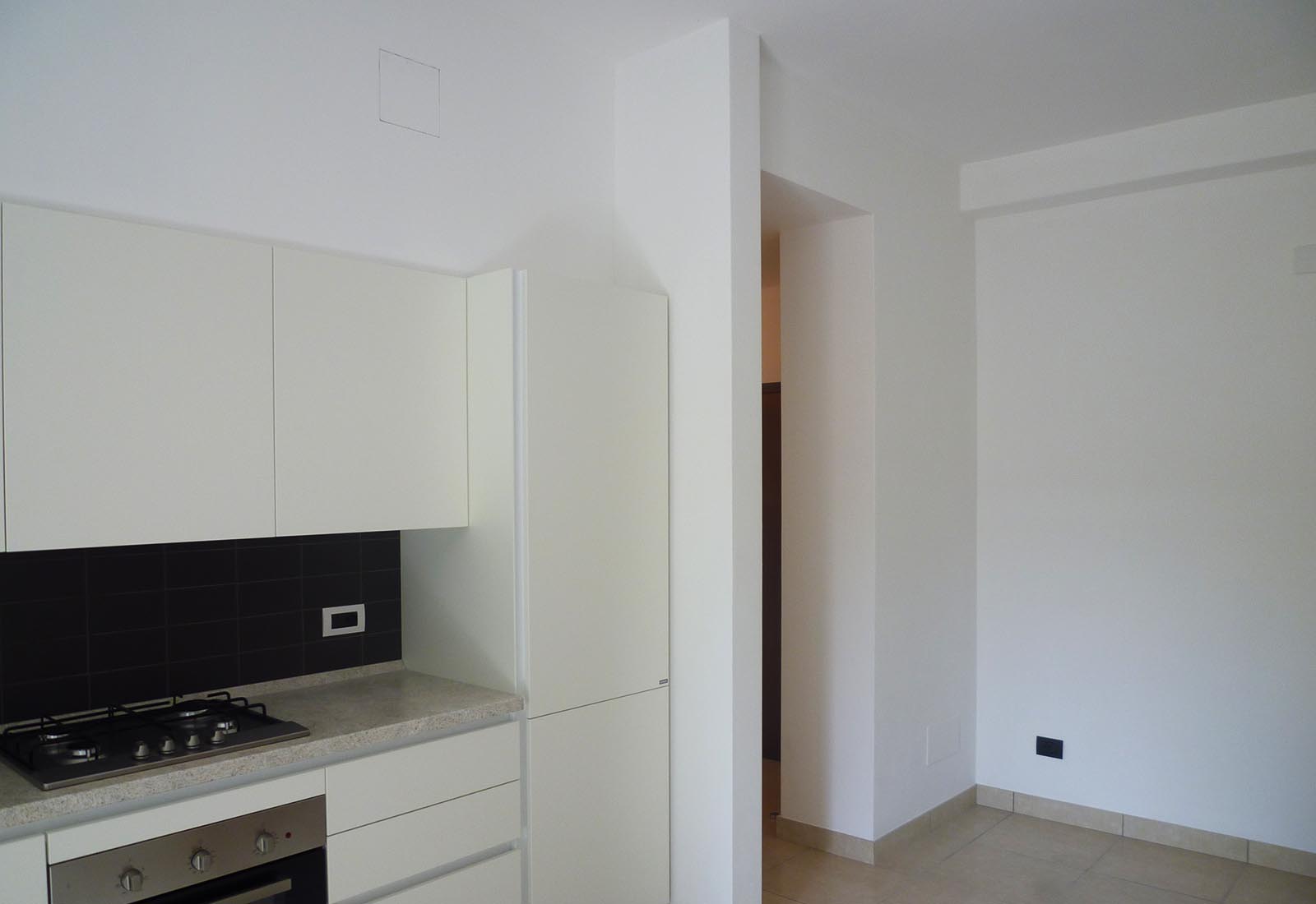 Apartment renovation in Italia street in Rho – The kitchen