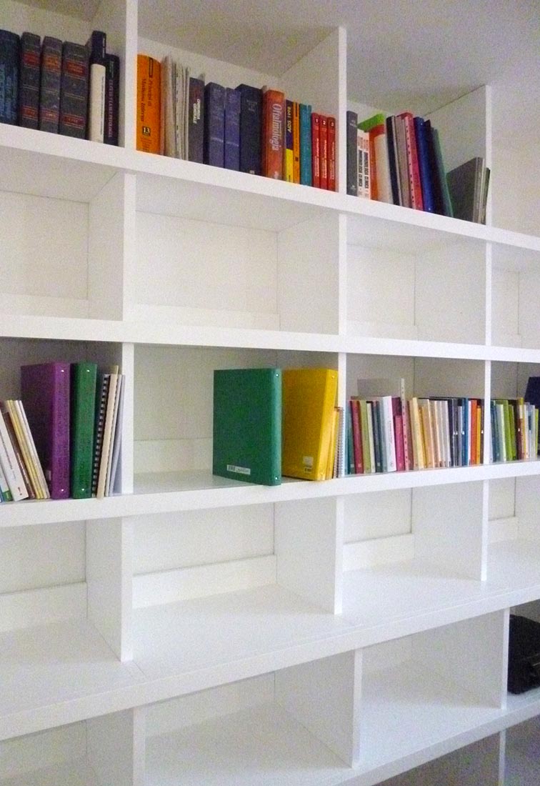 Psychotherapy and medical study in Rho - The bookcase