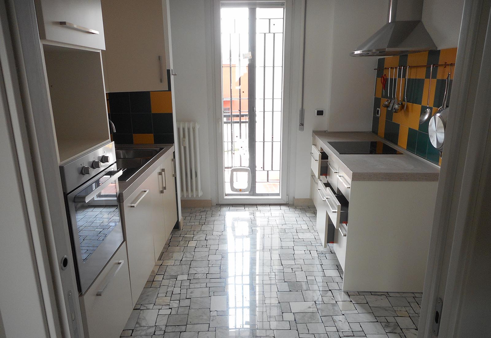 Apartment renovation in Rho - Detail of the kitchen