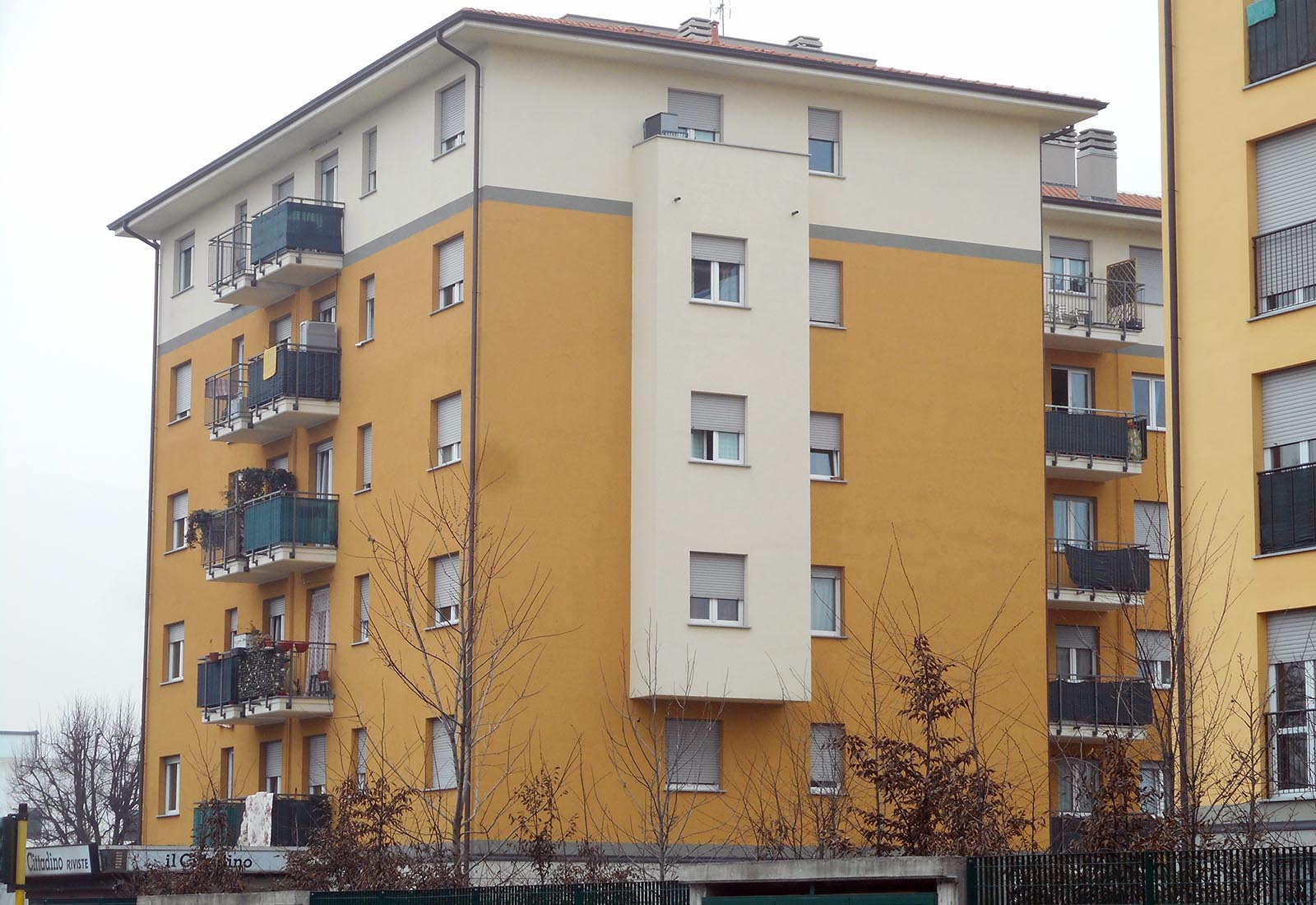 Edificio residenziale ERP a Lissone - Vista