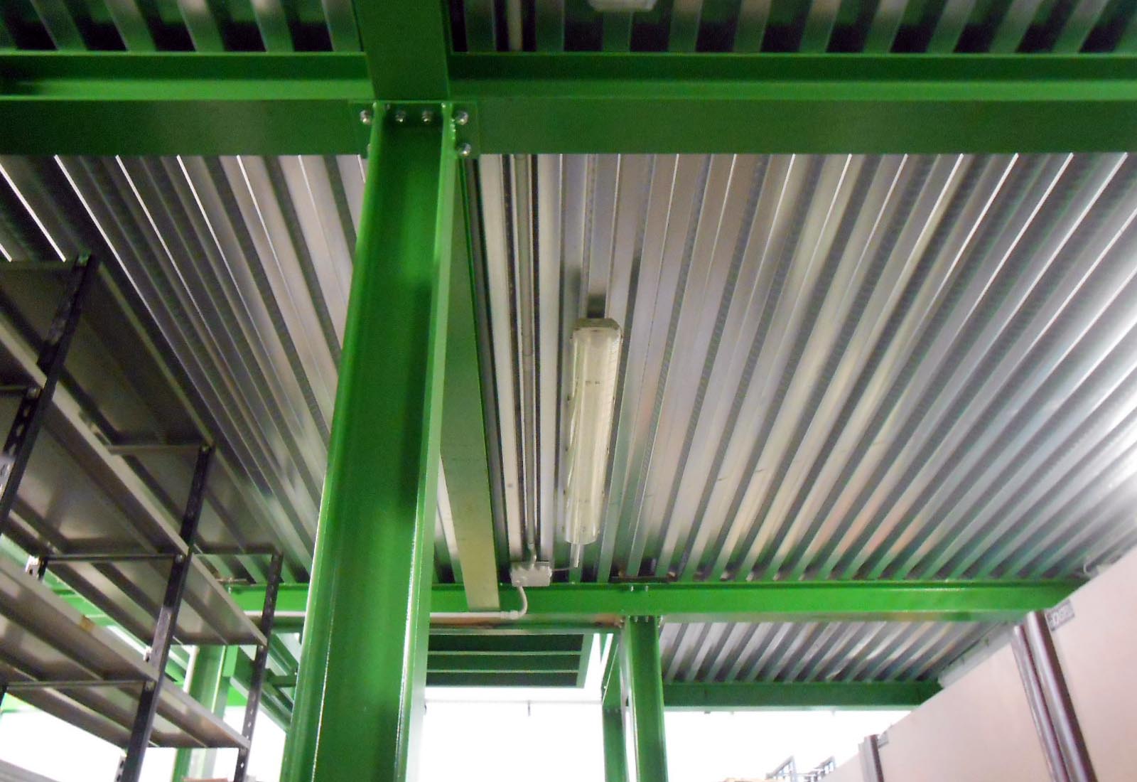 Mezzanine inside an industrial building in Nerviano - View